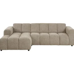 Hoekbank Carino Links Taupe