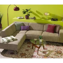 Hoekbank Lecce Links Beige