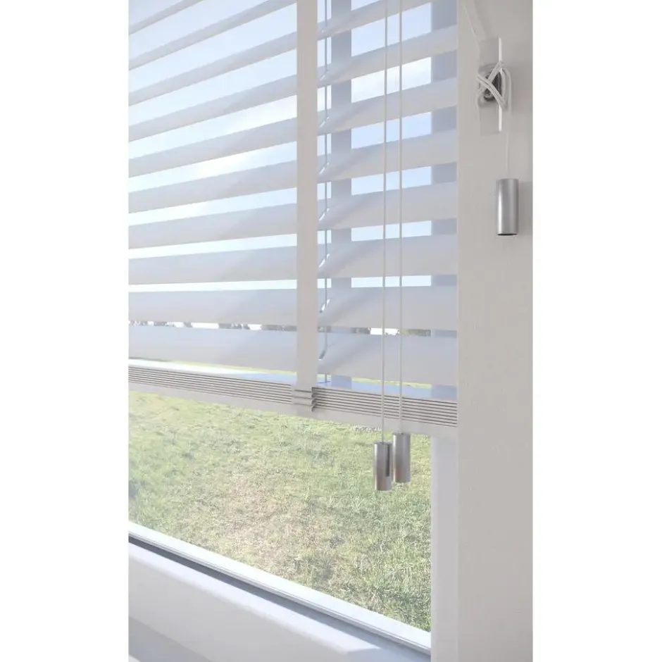 Houten Jaloezie Xander Wit 50mm