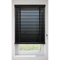Houten Jaloezie Xander Zwart 50mm