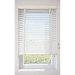 Houtlook Jaloezie Floris Wit 50mm