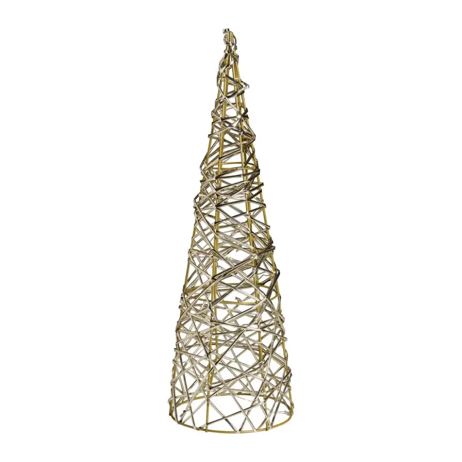 Kerstboom Ledverlichting Champagne