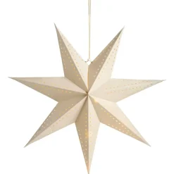 Kerstster Ledverlichting Beige