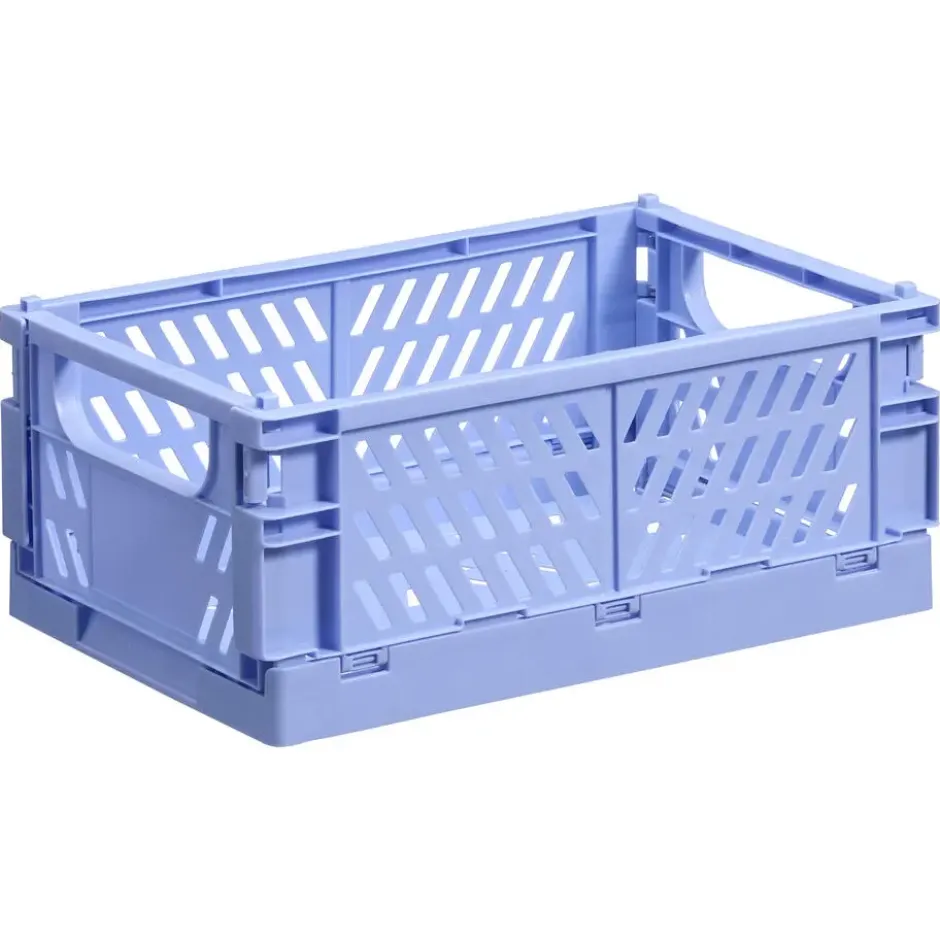 Klapkrat Blauw Maat L