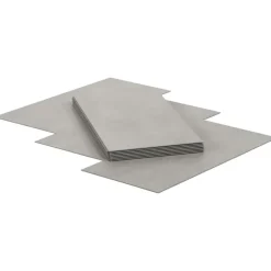 Klik PVC Plaza Grijs Tegel