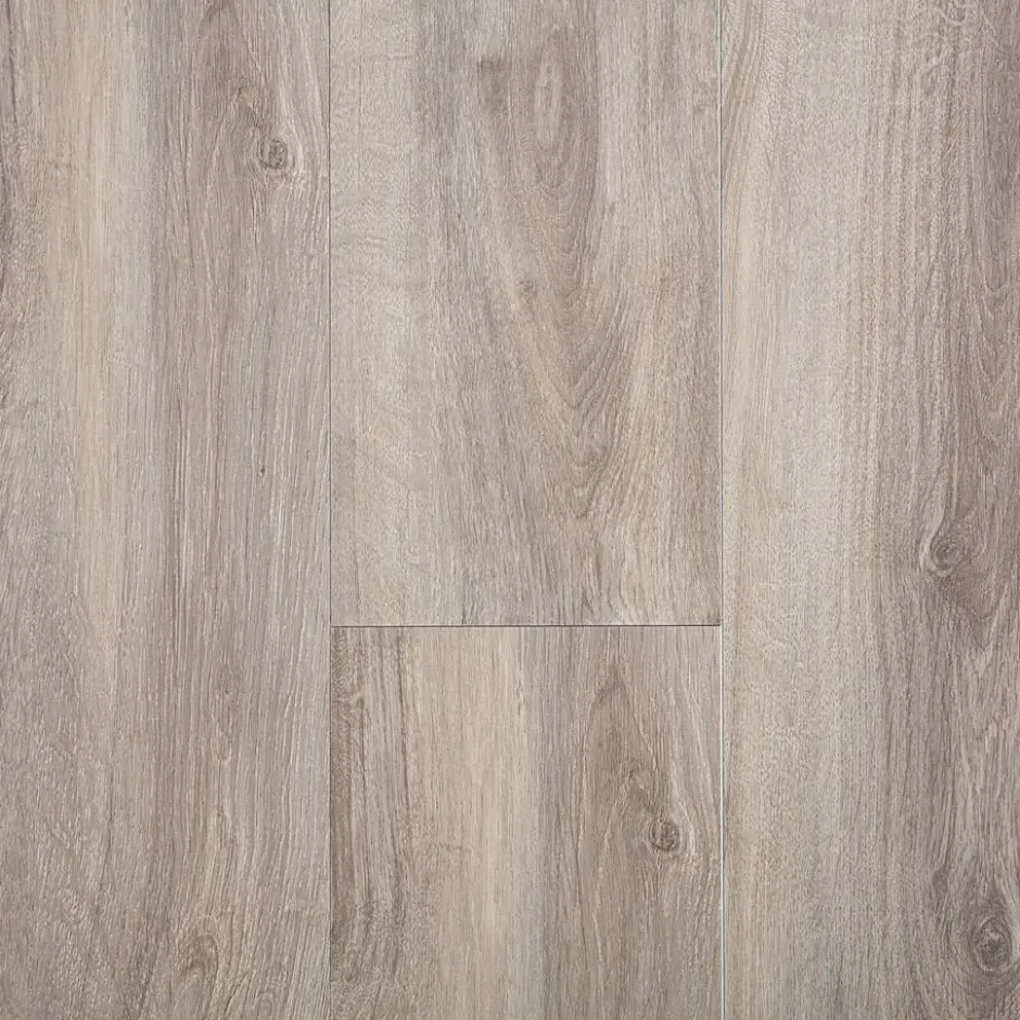 Klik PVC Warner Taupe Eiken Met Geïntegreerde Ondervloer