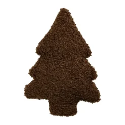 Kussen Kerstboom Bruin 35 cm