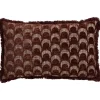 Kussen Lunaro Bordeaux 30x50 cm