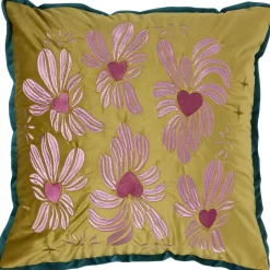 Kussen Rosny Groen 45x45 cm