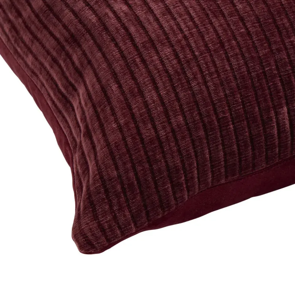 Kussen Sestri Bordeaux 43x43 cm