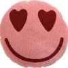 Kussen Smiley Hart ⌀38 cm