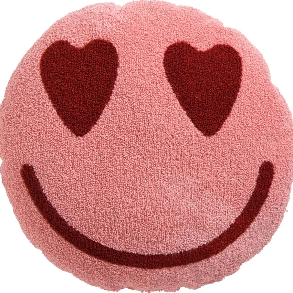 Kussen Smiley Hart ⌀38 cm