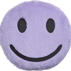 Kussen Smiley Paars Ø35 cm ø 35 cm