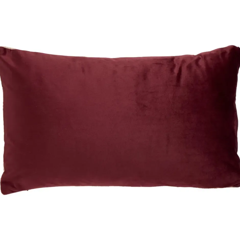 Kussen Soriano Bordeaux 30x50 cm