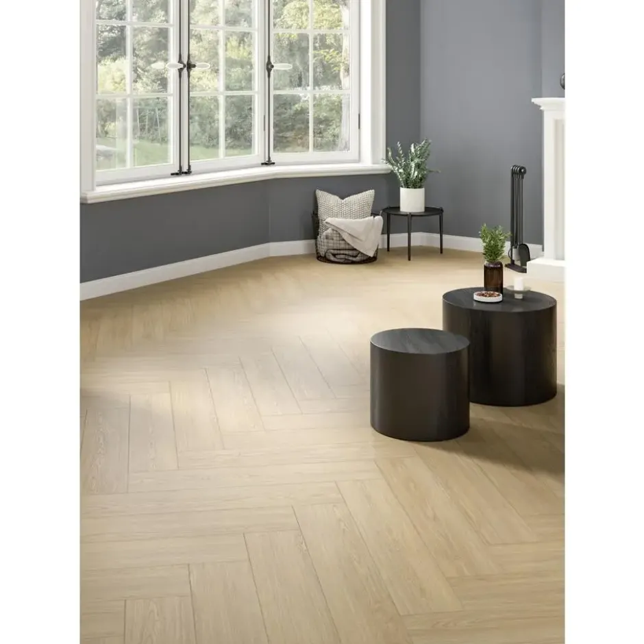 Laminaat Aders Naturel Eiken Visgraat