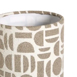 Lampenkap Ares Print Zand/Off-white