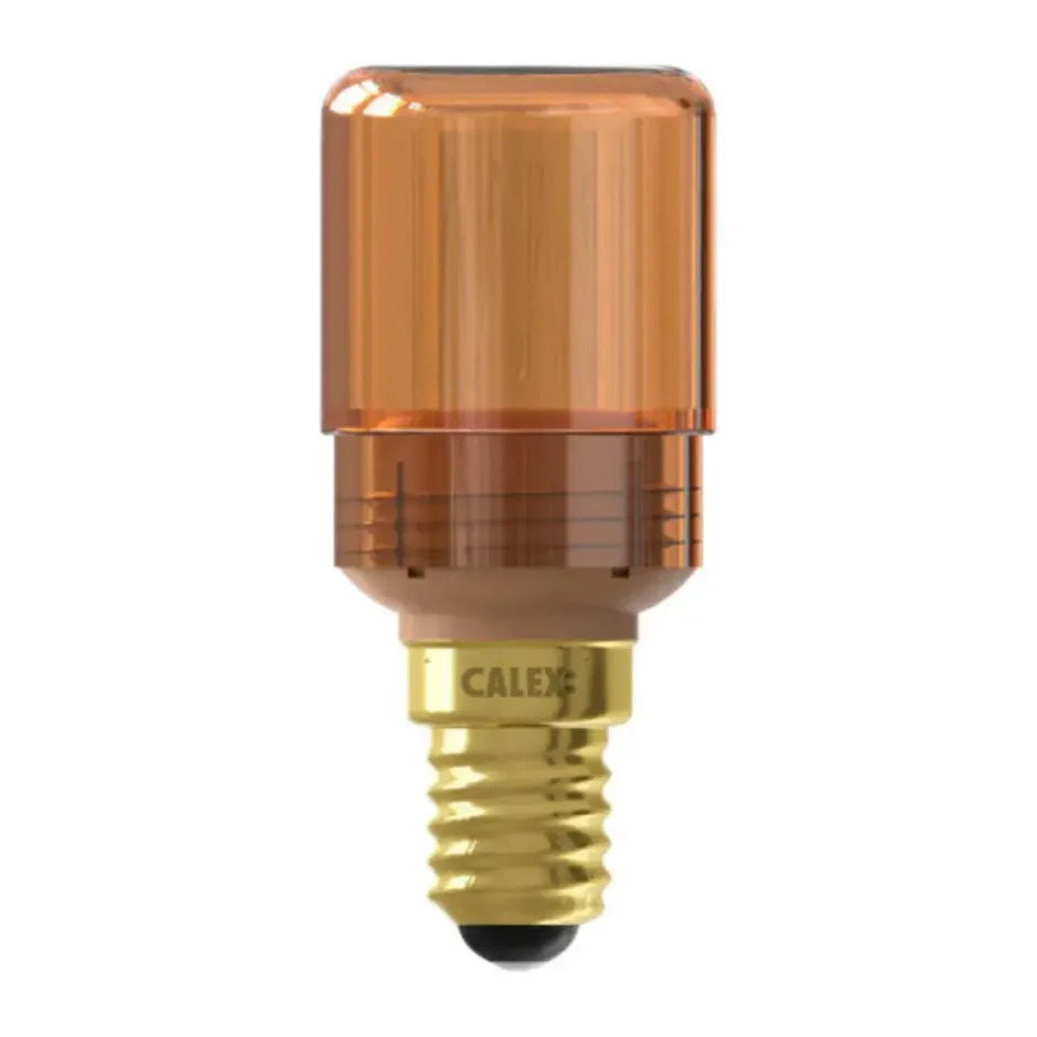 Led Glassfiber T30X70 E14 Goud