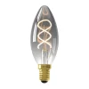 Led Kaars Flex 4W E14 Titanium