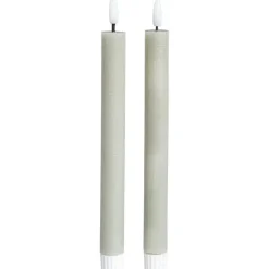 LED Kaars Sage - 2 Stuks