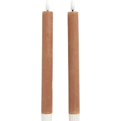 LED Kaars Terra - 2 Stuks