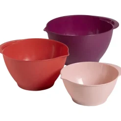 Mengkommen Bordeaux 3 Stuks
