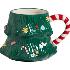 Mok Met Oor Kerstboom Groen 400ml