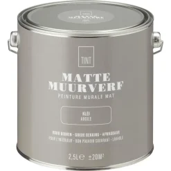 Muurverf Mat Klei 2.5 l