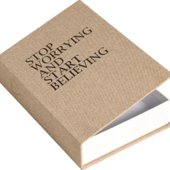 Opbergboek Believing Beige
