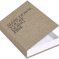 Opbergboek Slow Down 30 cm