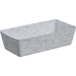 Opbergmand Vilt Grijs 38x18,5x10cm
