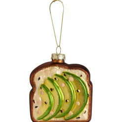 Ornament Avocado Toast Groen