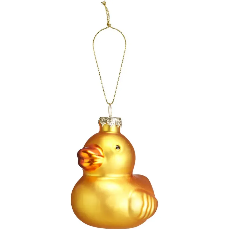 Ornament Badeend Geel