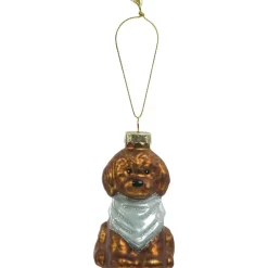 Ornament Poedel Bruin