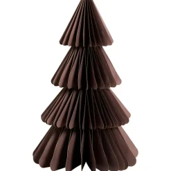 Papieren Kerstboom Bruin - 45 cm