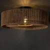 Plafondlamp Nepti Donker Bruin