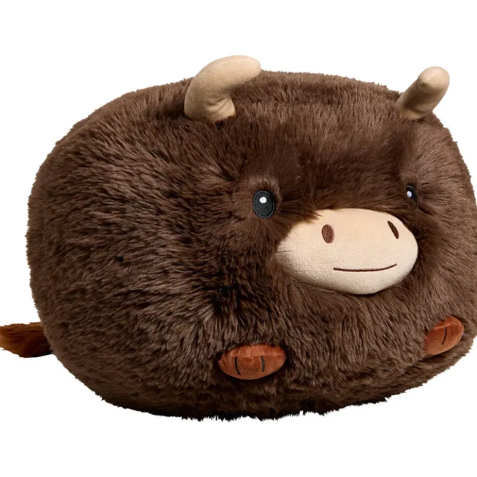 Poef Hooglander Bruin
