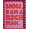 Poster Rich Man Roze 30x40 cm