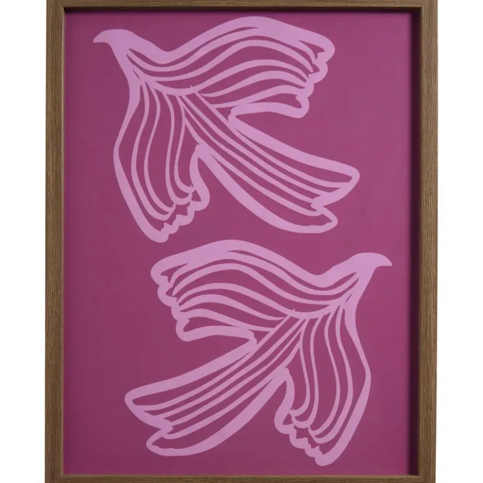 Poster Santhia Roze 35x45 cm