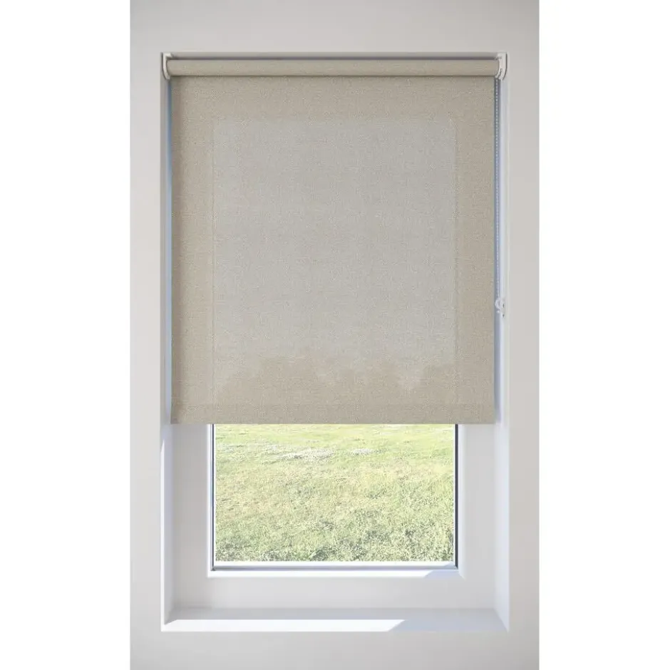 Rolgordijn Mia Beige Lichtdoorlatend