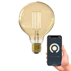 Smart LED 95mm Goud E27