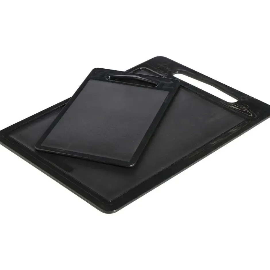 Snijplank Zwart Maat S/L - 2 Stuks