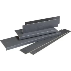Stootbord Concrete Antraciet 2st - 90cm