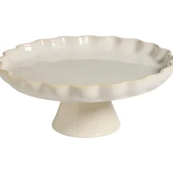 Taartplateau Sculp Off-White
