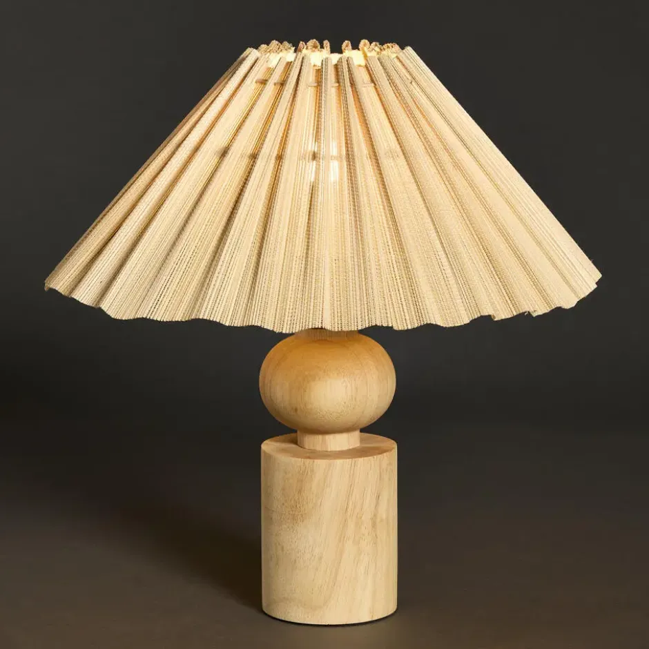 Tafellamp Fides Licht Bruin