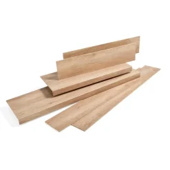 Traptrede Callery Naturel Eiken 136 cm