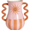 Vaas Ydes Oranje/Roze