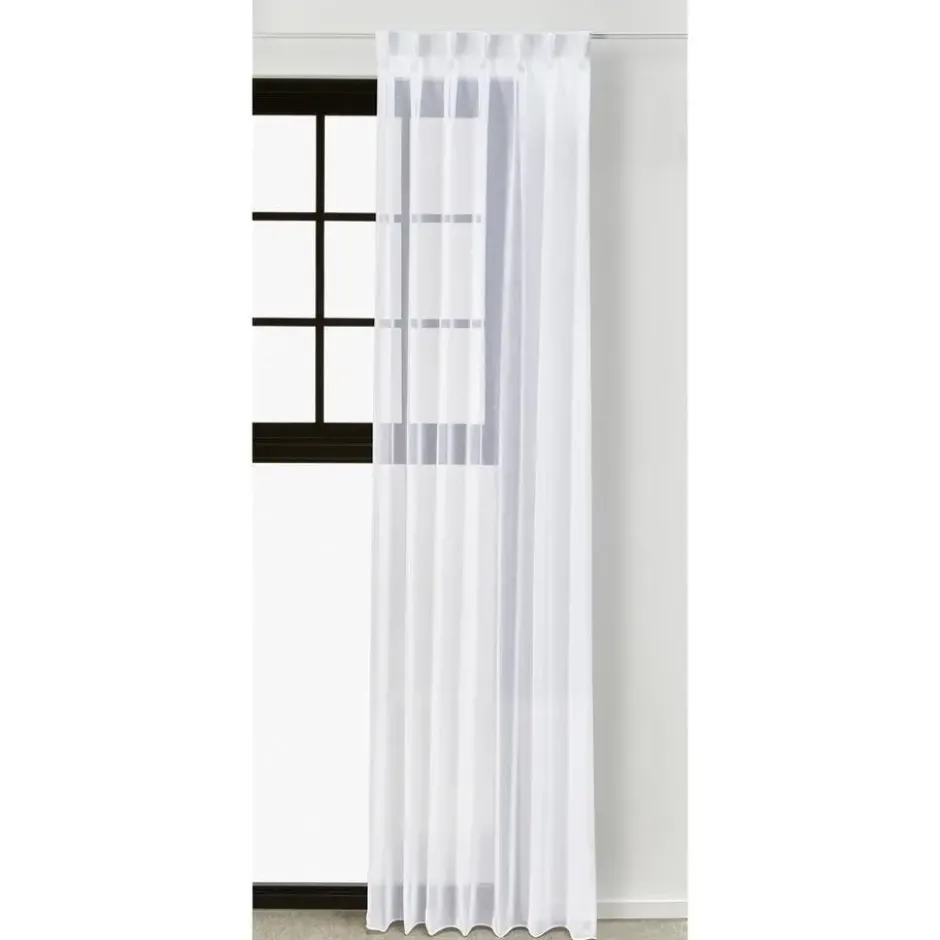Vitrage Sien Wit 300 cm