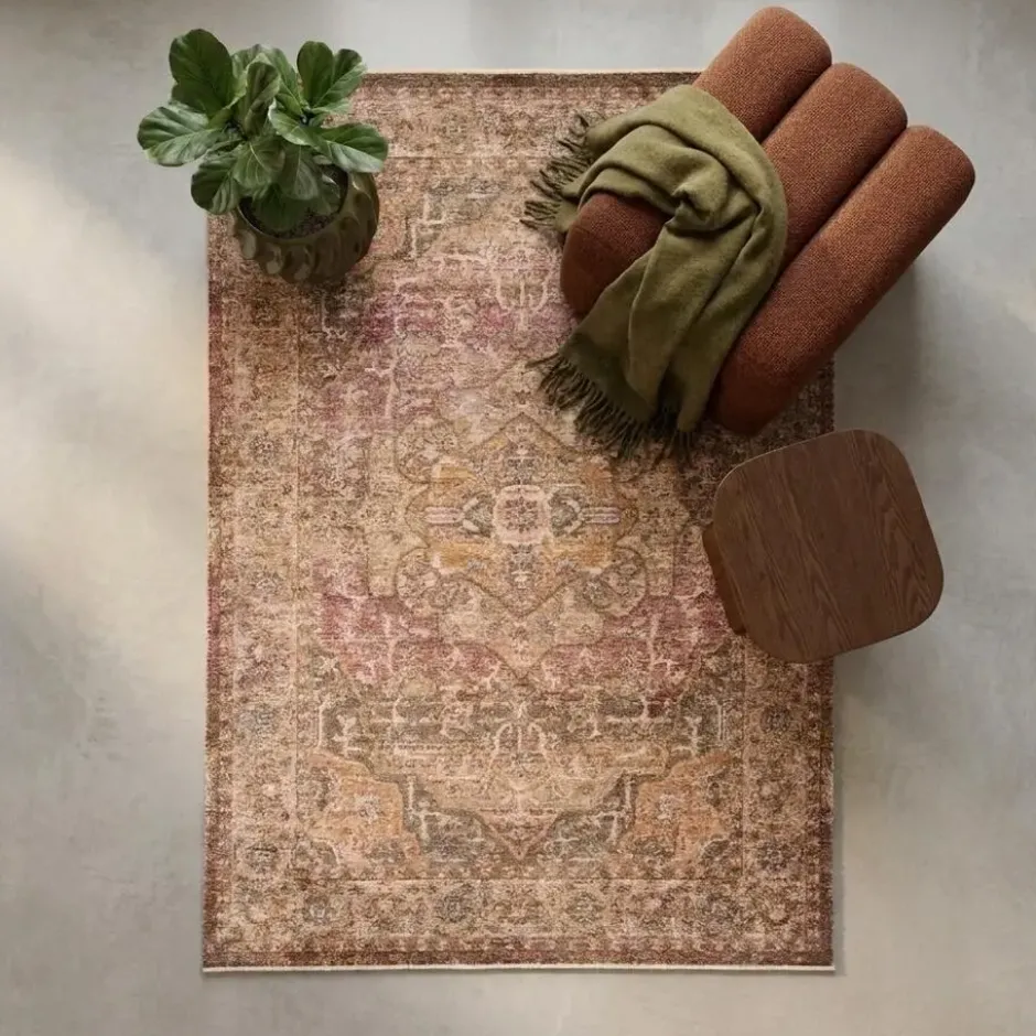 Vloerkleed Ardesh Bruin 200x305 cm