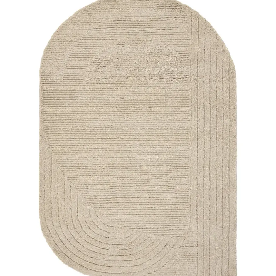 Vloerkleed Claude Greige 160x230 cm