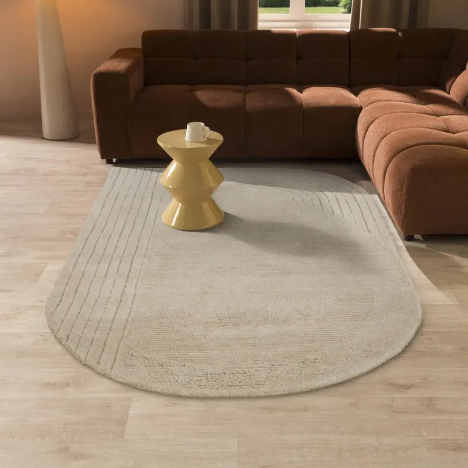 Vloerkleed Claude Greige 160x230 cm